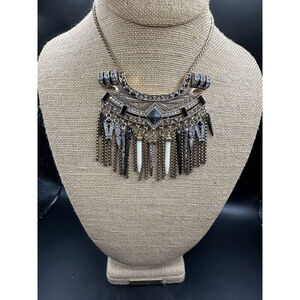 Antique Gold “Warrior” Necklace- NEW- Adjustable!